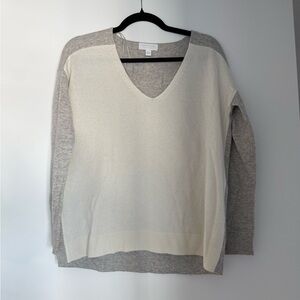 The White Company Two-Toned Sweater